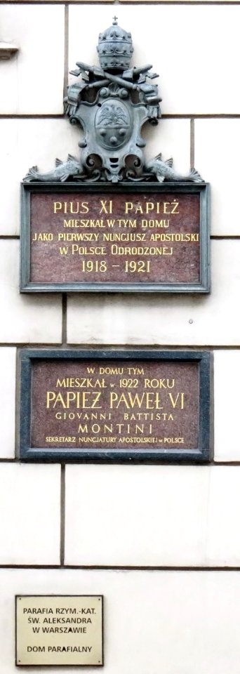 Książęca 21 Warszawa 02 tablice