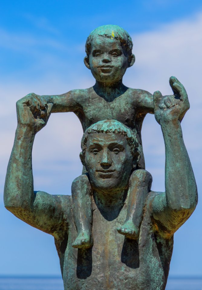 Kuehlungsborn Vater und Sohn 06