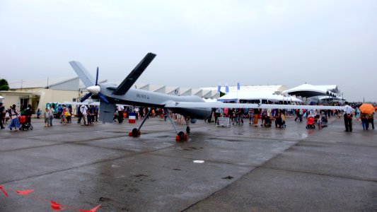 NCSIST ASRD MALE UAV Display at Hsinchu Air Force Base 20151121b