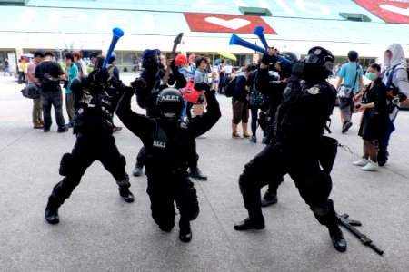 NEET Defense Force Band Performing at PF22 20150509
