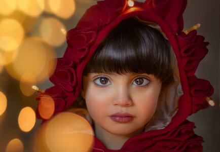Young model face