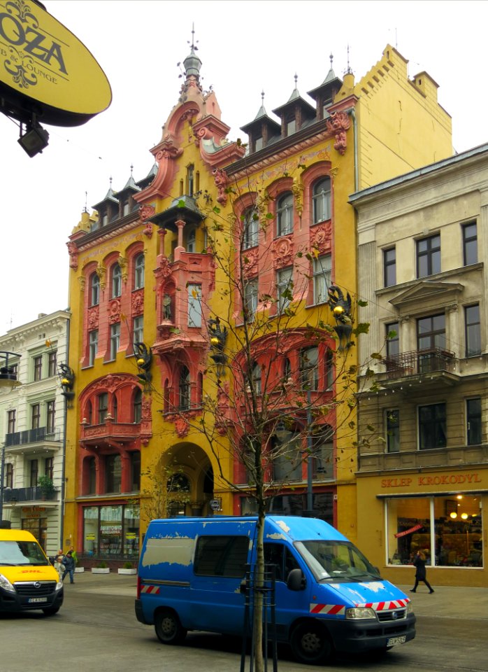 Kamienica pod Gutenbergiem Łódź 01