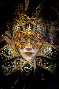 Venetian masquerade costume