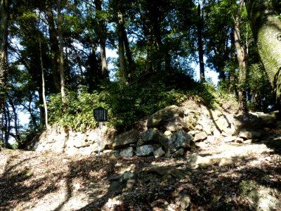 Kaneyama castle ishigaki3