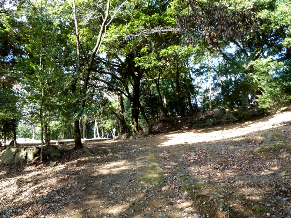Kaneyama castle sannomaru