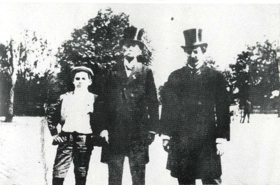 Junto a Gonzalo de Quesada Nueva York 1903