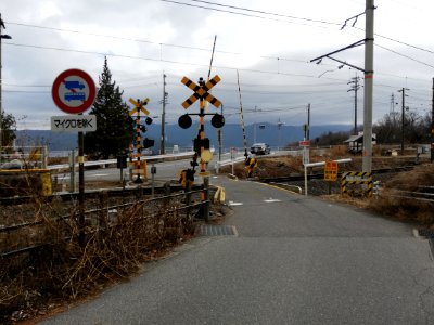 JR Iida line Ōtagiri Level Crossing 20200302
