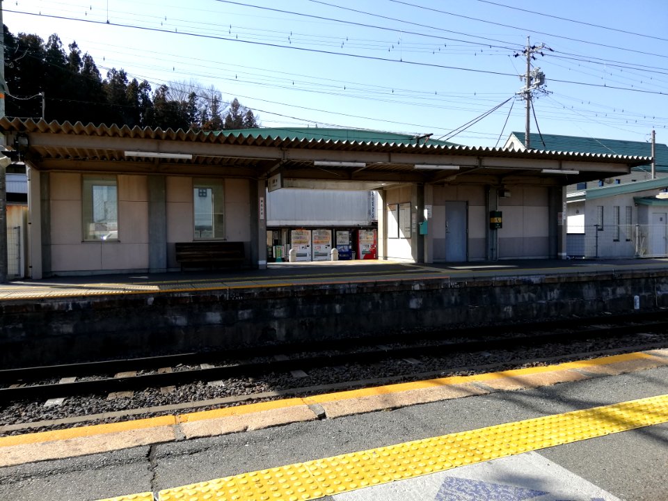 JR Iida line Kitatono Sta. 20200224 02