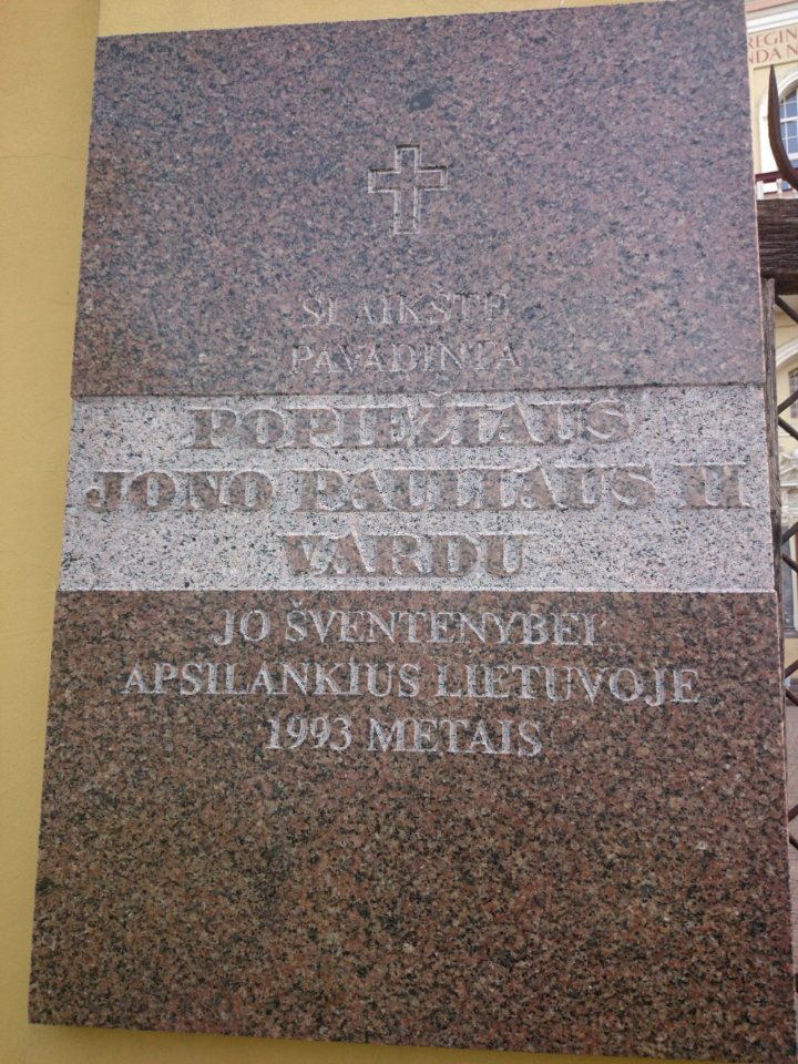 JonPaulius squaire Vilnius