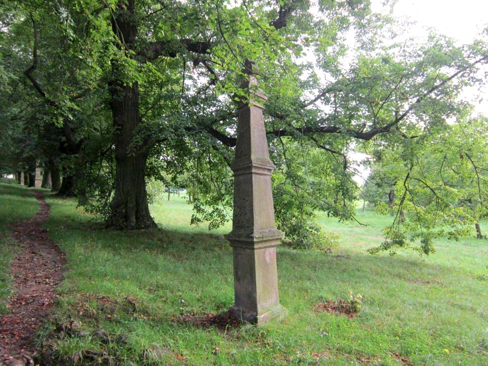 Kříž na křížové cestě u Rosic - 6. zastavení (Q69313182)