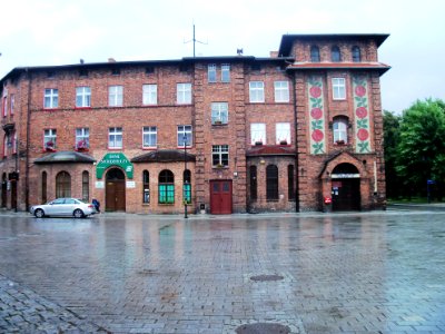 Katowice - Nikiszowiec - Market Square photo