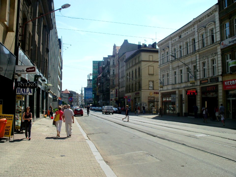 Katowice - 3 Maja Street in 2011