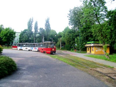 Katowice - plac Alfreda - pętla