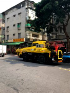 Kato MR-100LSP-V Truck Crane at Xindong Street, Songshan District, Taipei 20170922