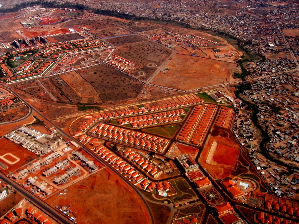 New housing area.Luanda