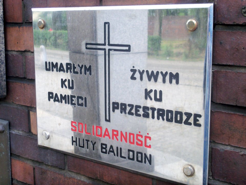 Katowice pomnik górników kopalni Wujek 28