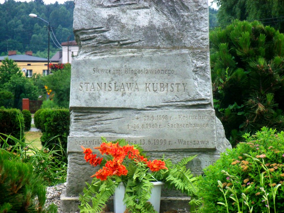 Katowice-Kostuchna - monument of Kubista (2)