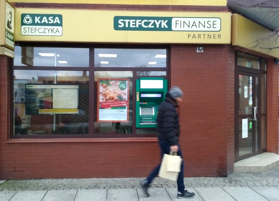 Kasa Stefczyka w 60-tysięcznym Tomaszowie Mazowieckim, w województwie łódzkim