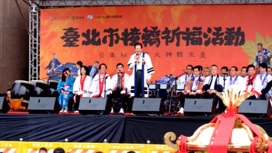 Katsuhito Noshi, Matsuyama Mayor Speech in Event Opening 20151101b