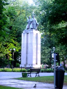 Katowice - Freedom Square - Monument