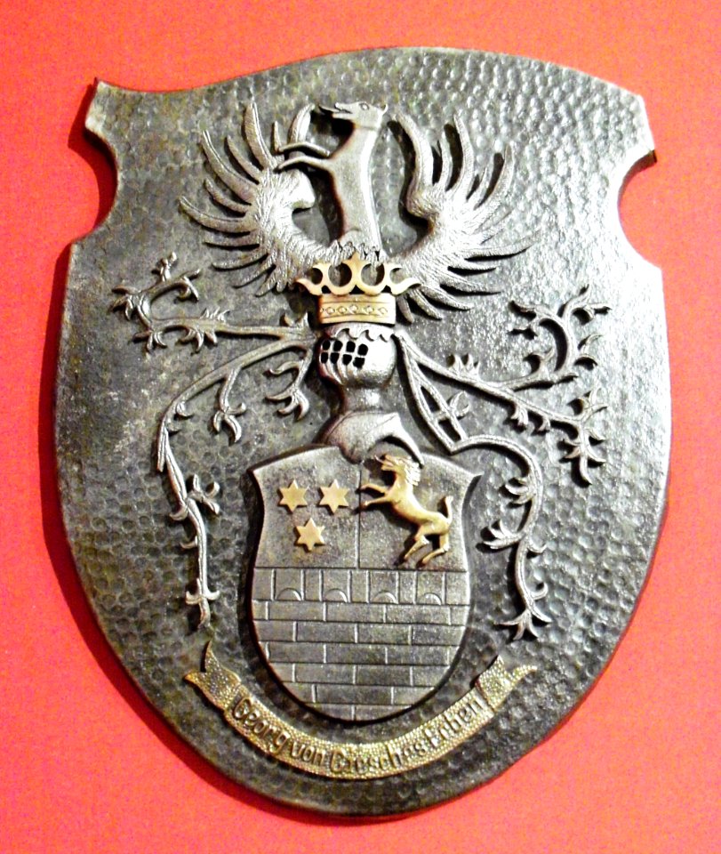 Katowice - Herb Georg von Giesche's Erben w Muzeum Historii Katowic