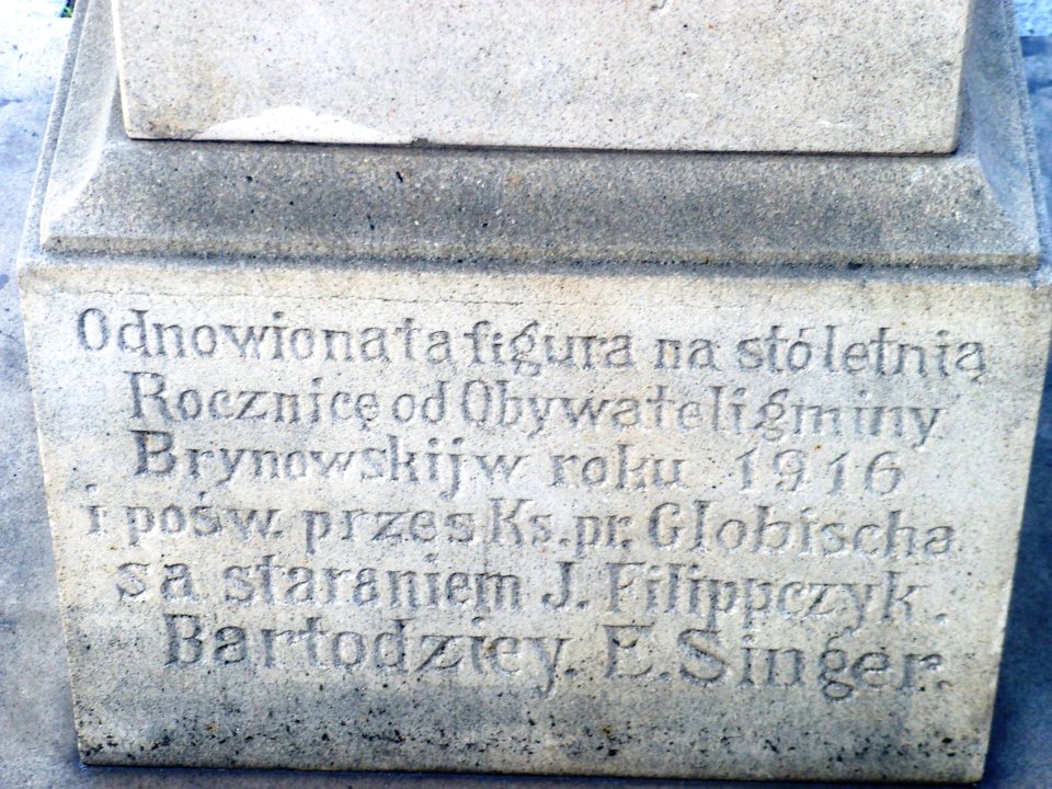 Katowice - figura świętego Jana (1)
