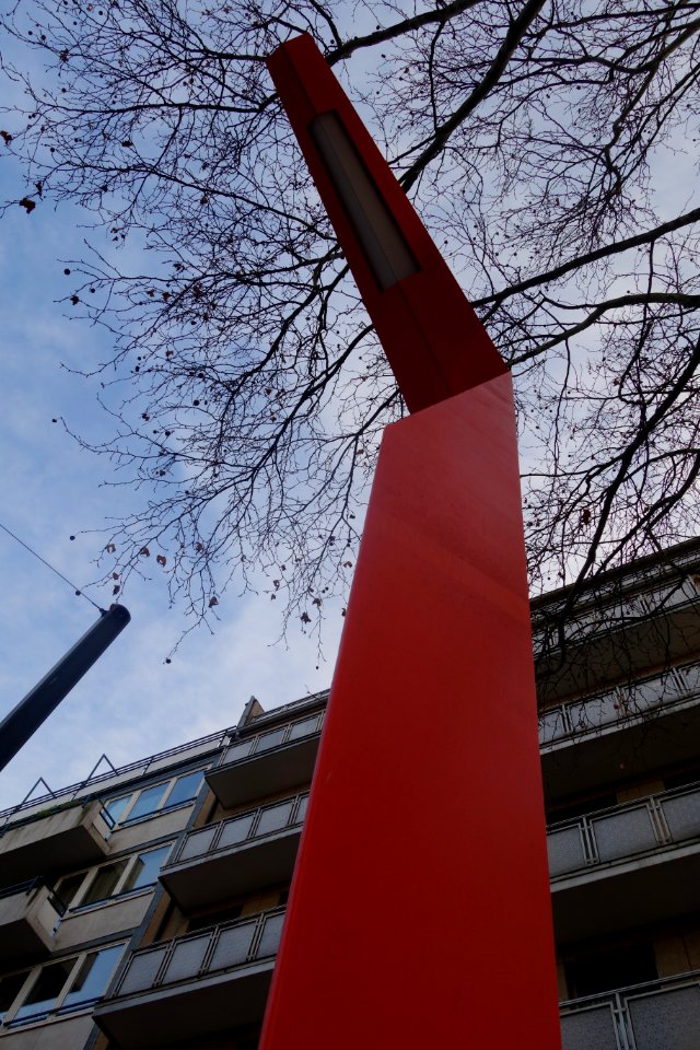 Neue Kranich-Leuchten auf der Immermannstraße. Japanviertel, Düsseldorf (02)
