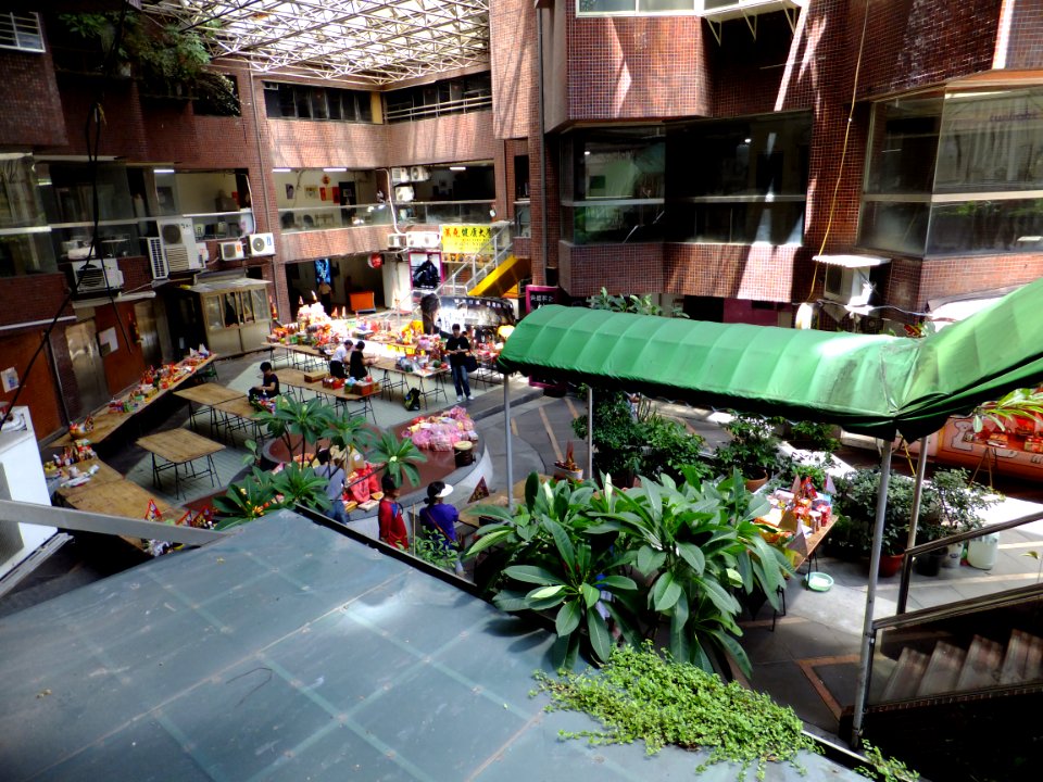 Futai Village 2012 Ghost Festival View from 2nd Floor 20120825