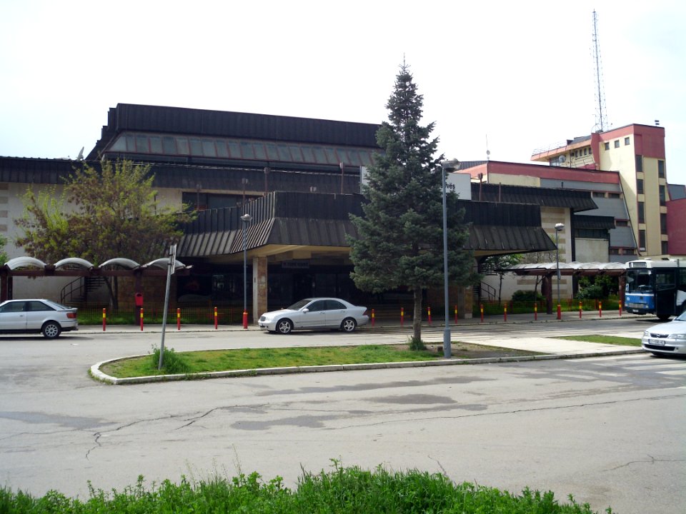 Fushe Kosove station outside