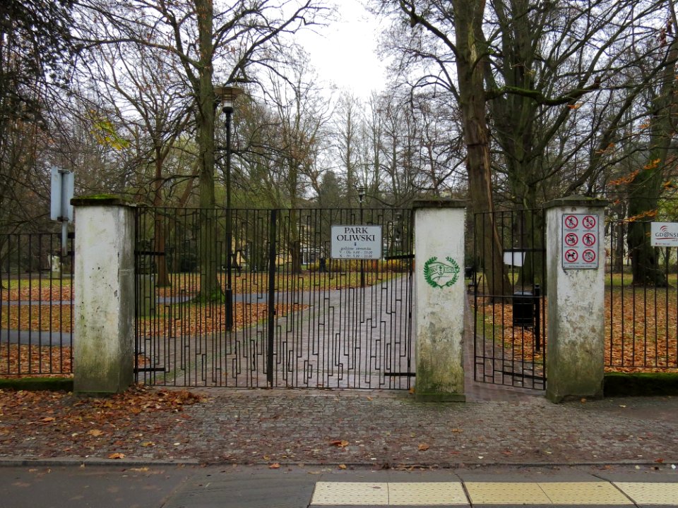 Opacka park Oliwski