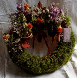 Funeral wreath 09 27 1458u