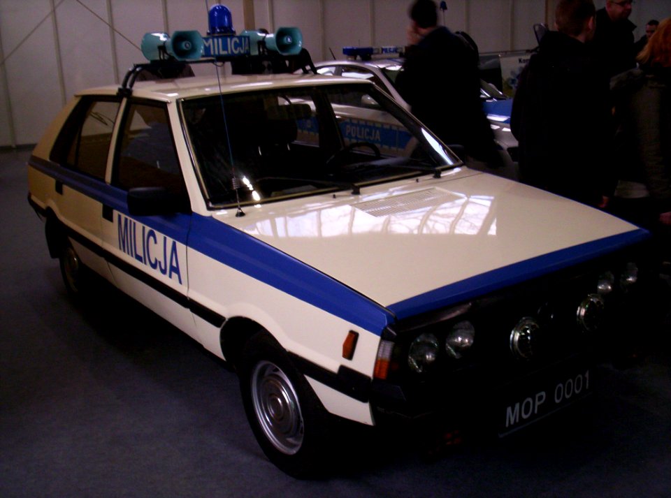 FSO Polonez MR'78 militia front Poznan 2011