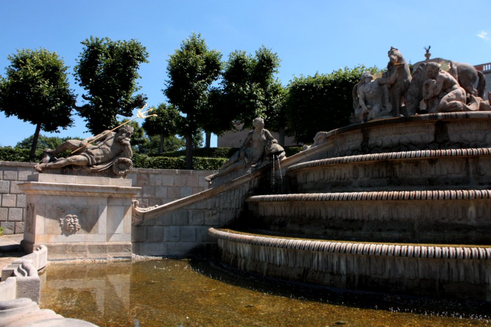 French garden (Dobříš) 1714