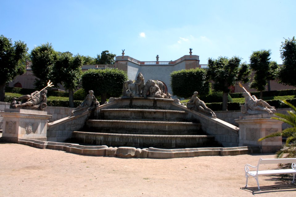 French garden (Dobříš) 1712
