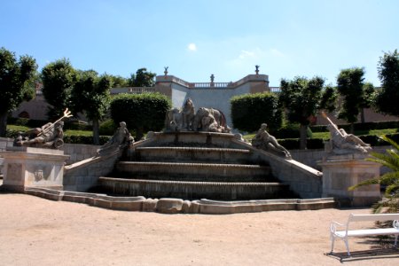 French garden (Dobříš) 1712