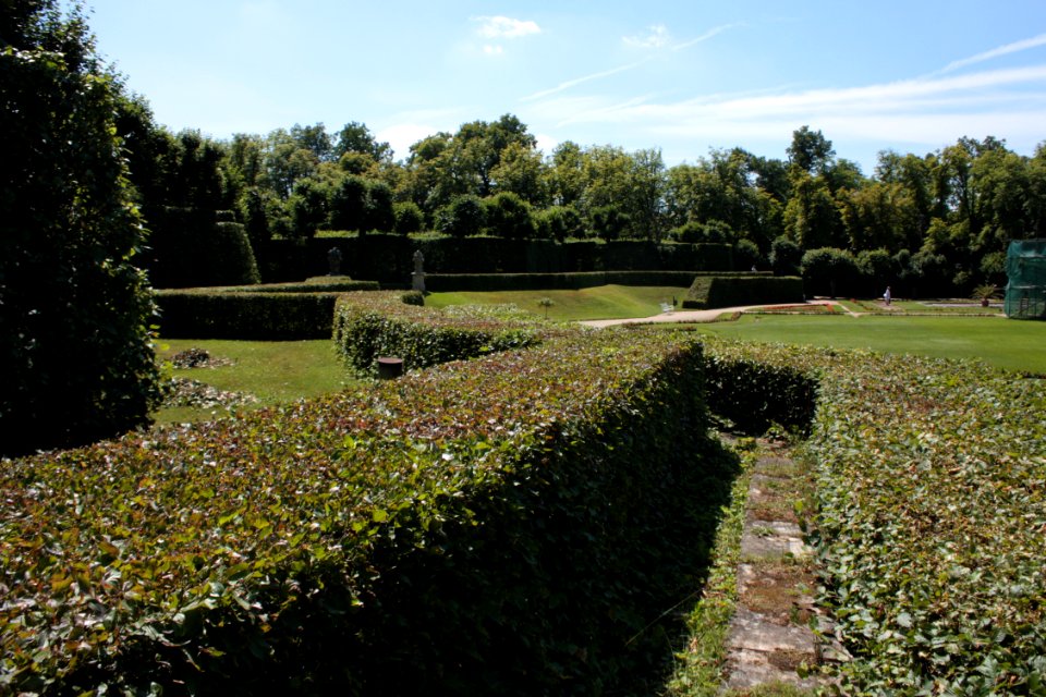 French garden (Dobříš) 1791