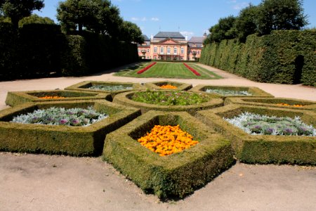 French garden (Dobříš) 1787