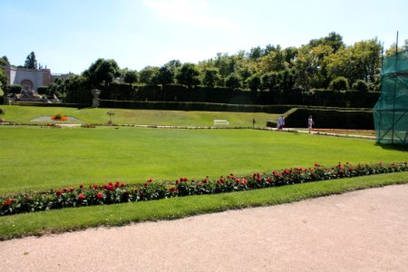 French garden (Dobříš) 1823