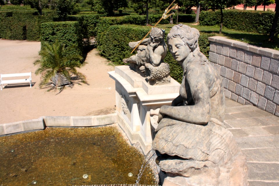French garden (Dobříš) 1762