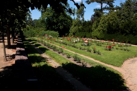 French garden (Dobříš) 1789