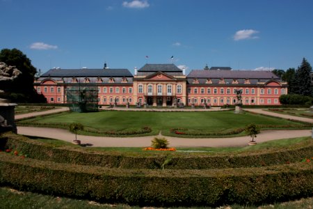 French garden (Dobříš) 1687