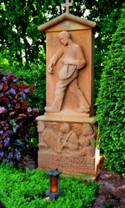 Friedhof Steinbeck Grab August Konermann