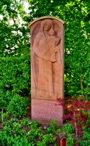 Friedhof Steinbeck Grab August Brueser