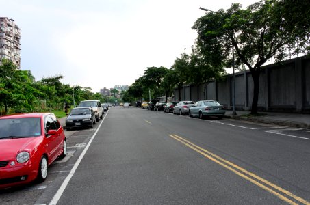 Fujin Street West View From Lane 27, Section 5, Minsheng East Road 20150724