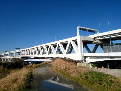 Okuma-river truss bridge 01