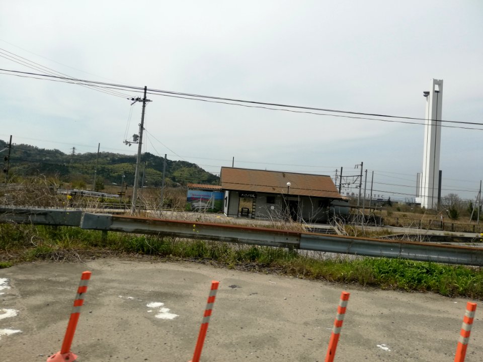 Ohmi Railway Main Line Fujitec-mae Sta. 20200415