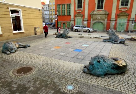 Gdańsk Fontanna Czterech Kwartałów 1