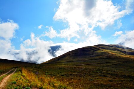 Landscapes nature sky grass