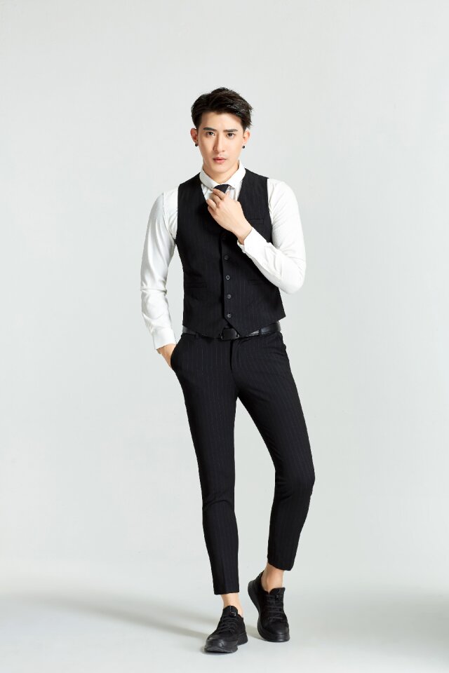 Suit vest men's match