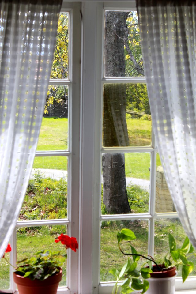 Old routed window